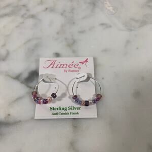 Aimee by Pastore Sterling Silver Earrings NWT's